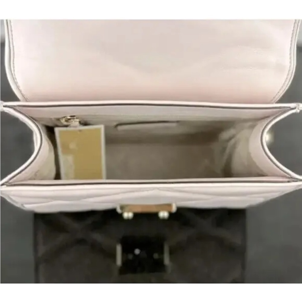 MICHAEL KORS SERENA MEDIUM FLAP CONVERTIBLE CROSSBODY SHOULDER BAG PURSE $628 - Picture 5 of 8